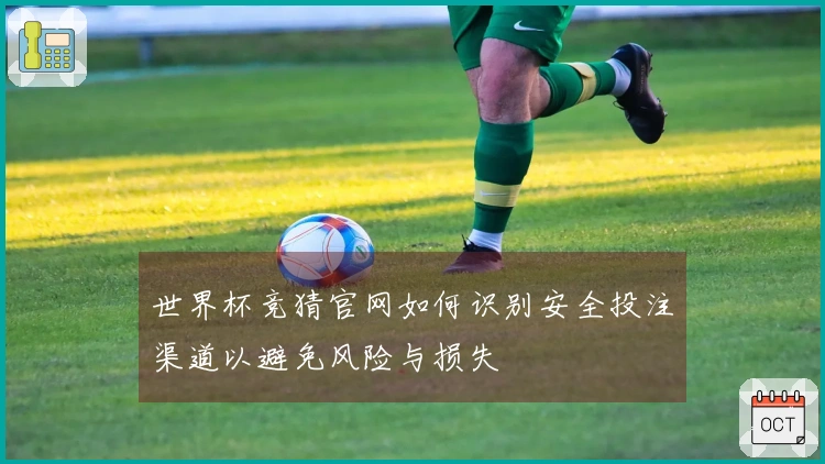世界杯竞猜官网如何识别安全投注渠道以避免风险与损失