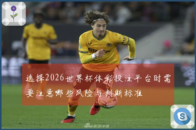 选择2026世界杯体彩投注平台时需要注意哪些风险与判断标准