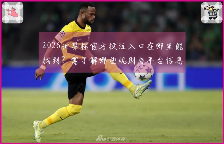 2026世界杯官方投注入口在哪里能找到？需了解哪些规则与平台信息？