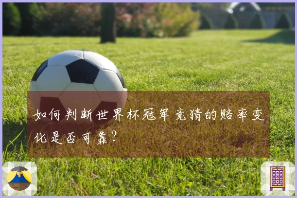 如何判断世界杯冠军竞猜的赔率变化是否可靠?